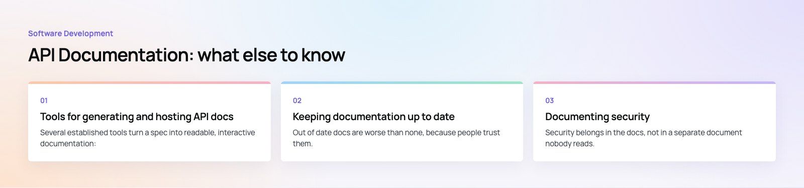 API Documentation: How to Write It and Keep It Up to Date: further points, a Codeeo diagram