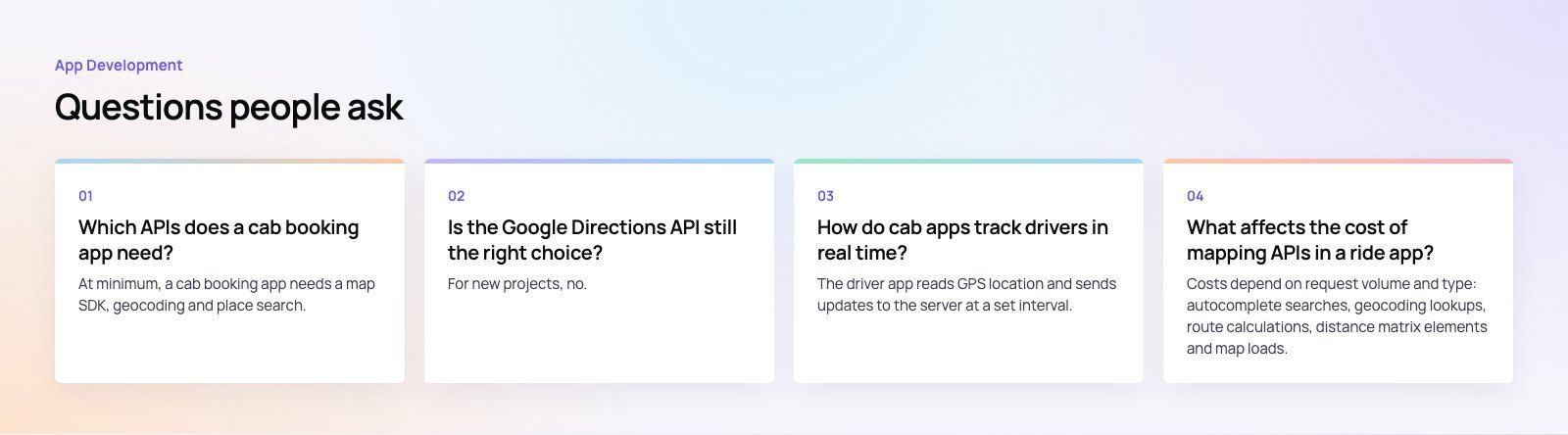 API Integration in Cab Booking Apps: What You Need and Why: further points, a Codeeo diagram