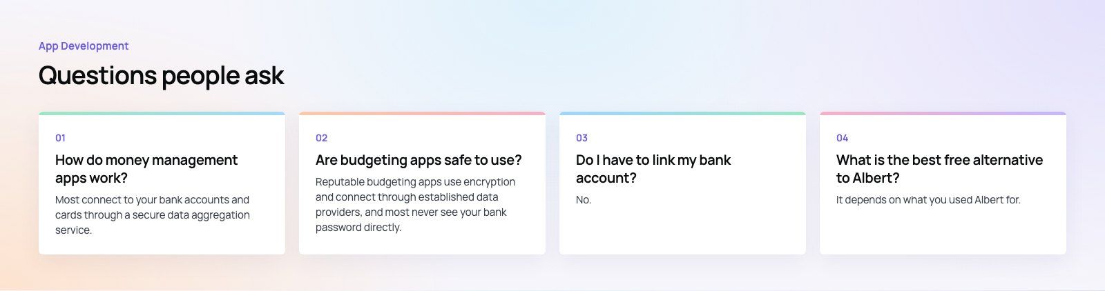 Apps Like Albert: The Best Money Management Alternatives: further points, a Codeeo diagram