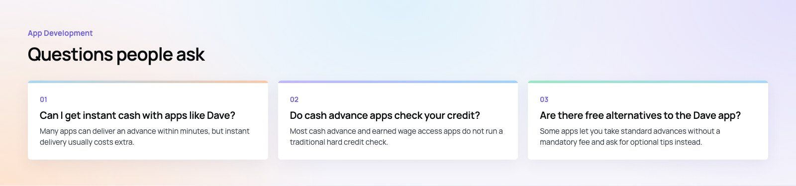 Apps Like Dave: Cash Advance and Earned Wage Access Options: further points, a Codeeo diagram