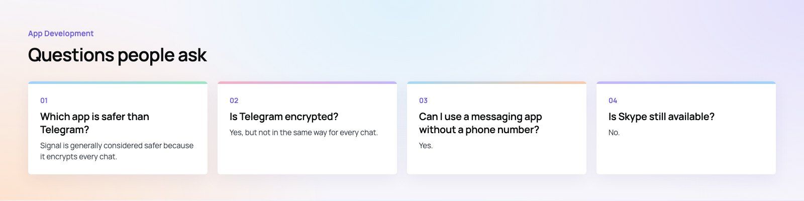 Apps Like Telegram: Secure Messaging Alternatives Compared: further points, a Codeeo diagram