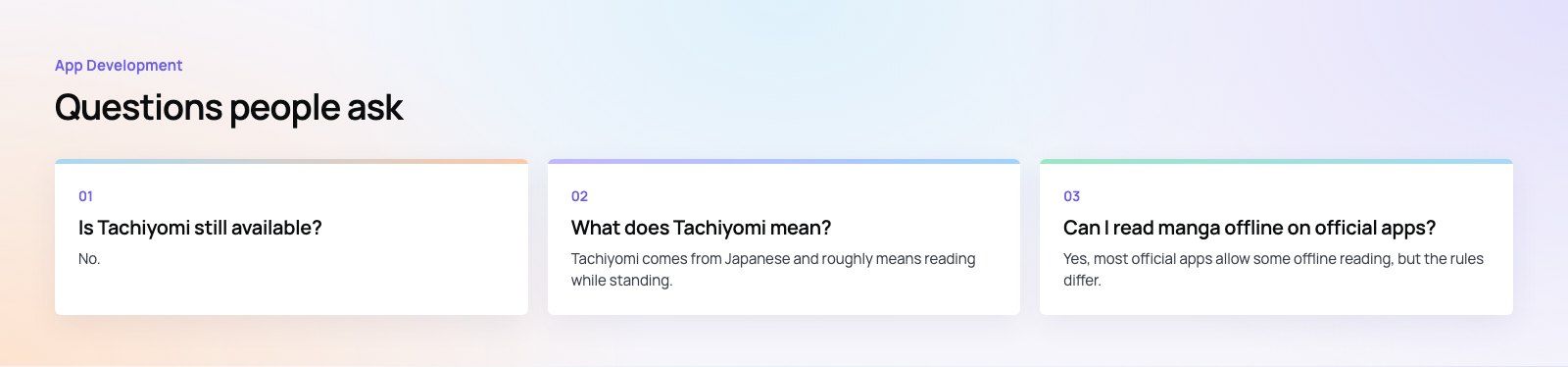 Best Apps Like Tachiyomi: Legal Manga Readers That Still Work: further points, a Codeeo diagram