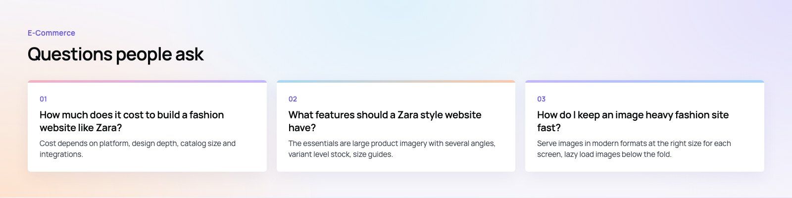 How to Build a Fashion Ecommerce Website Like Zara: further points, a Codeeo diagram