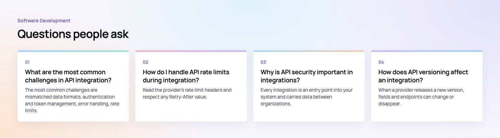 Common API Integration Challenges and How to Solve Them: further points, a Codeeo diagram