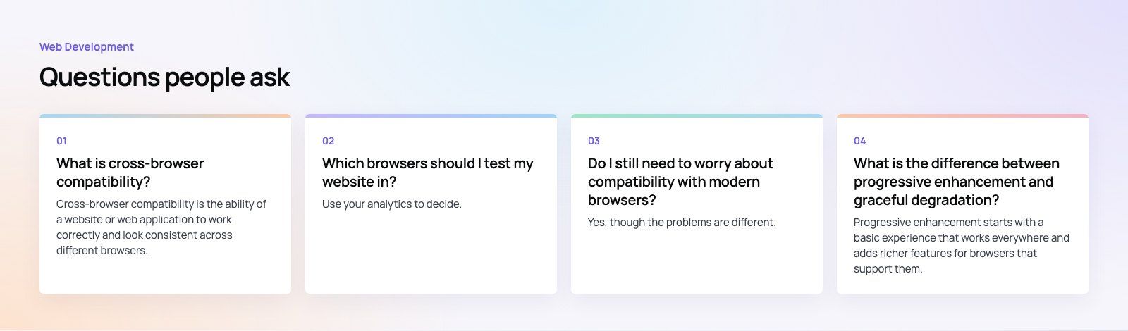 Why Cross-Browser Compatibility Matters in Front-End Development: further points, a Codeeo diagram