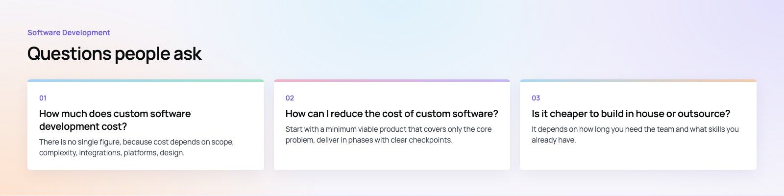 How Much Does Custom Software Development Cost?: further points, a Codeeo diagram