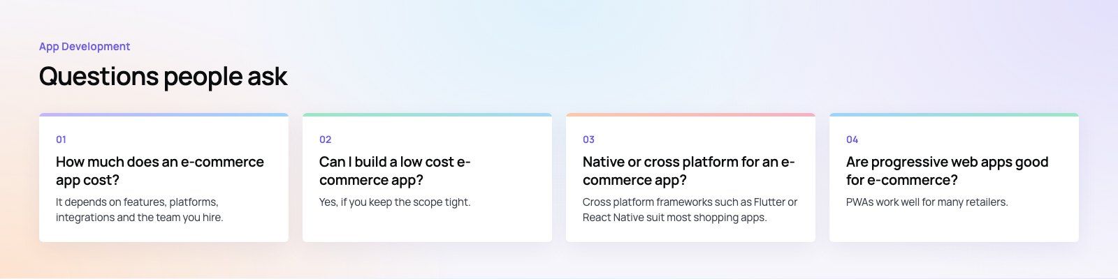 E-commerce App Development Cost: What Drives the Budget: further points, a Codeeo diagram