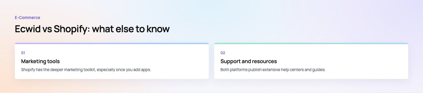 Ecwid vs Shopify: Which Is Better for an Ecommerce Startup?: further points, a Codeeo diagram