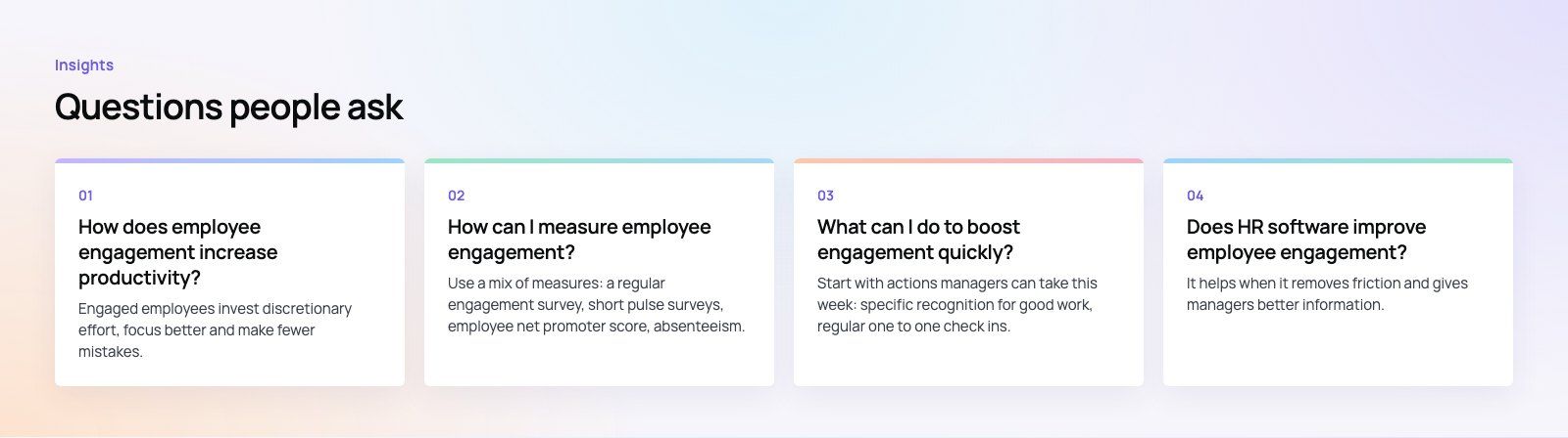 How Employee Engagement Increases Productivity and Growth: further points, a Codeeo diagram