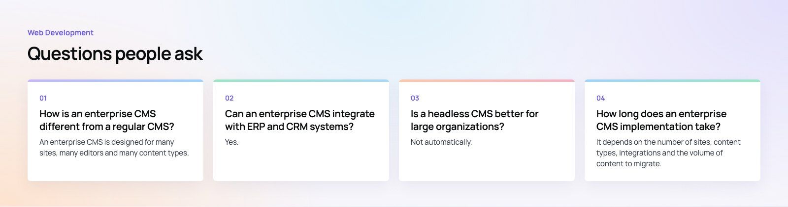 Enterprise CMS: Features, Platforms and How to Choose: further points, a Codeeo diagram