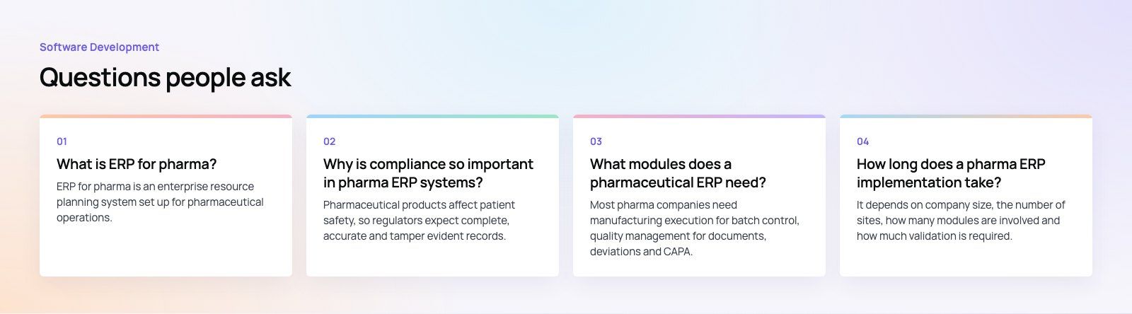 ERP for Pharma: Modules, Compliance and Implementation: further points, a Codeeo diagram