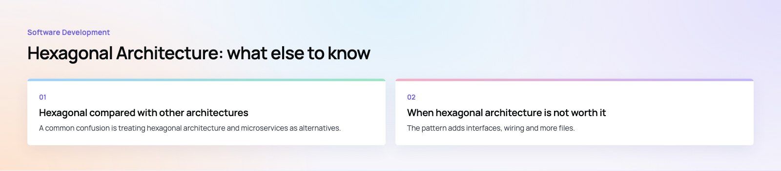Hexagonal Architecture: A Practical Guide for Developers: further points, a Codeeo diagram