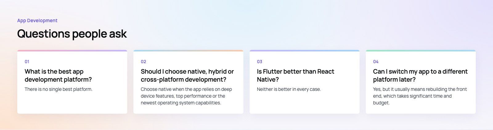 How to Choose the Right App Development Platform: further points, a Codeeo diagram