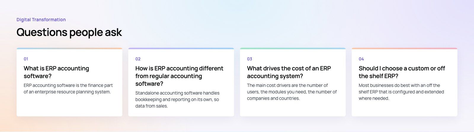 How to Choose ERP Accounting Software for Your Finance Team: further points, a Codeeo diagram