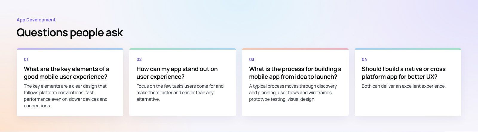 How to Create a Smooth Mobile User Experience: further points, a Codeeo diagram