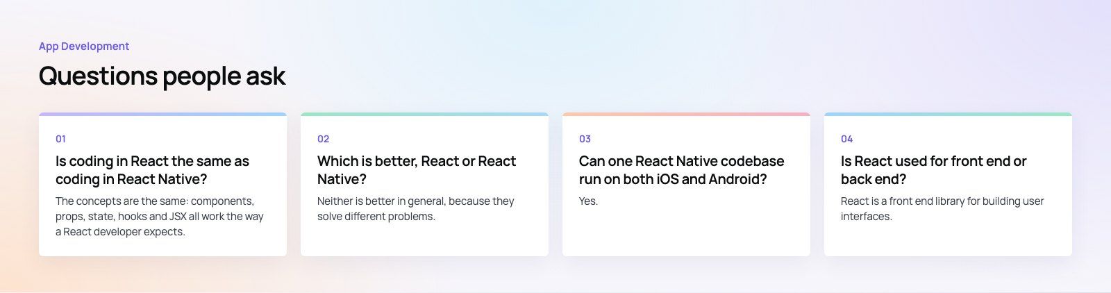 React vs React Native: Which One Does Your Product Need?: further points, a Codeeo diagram