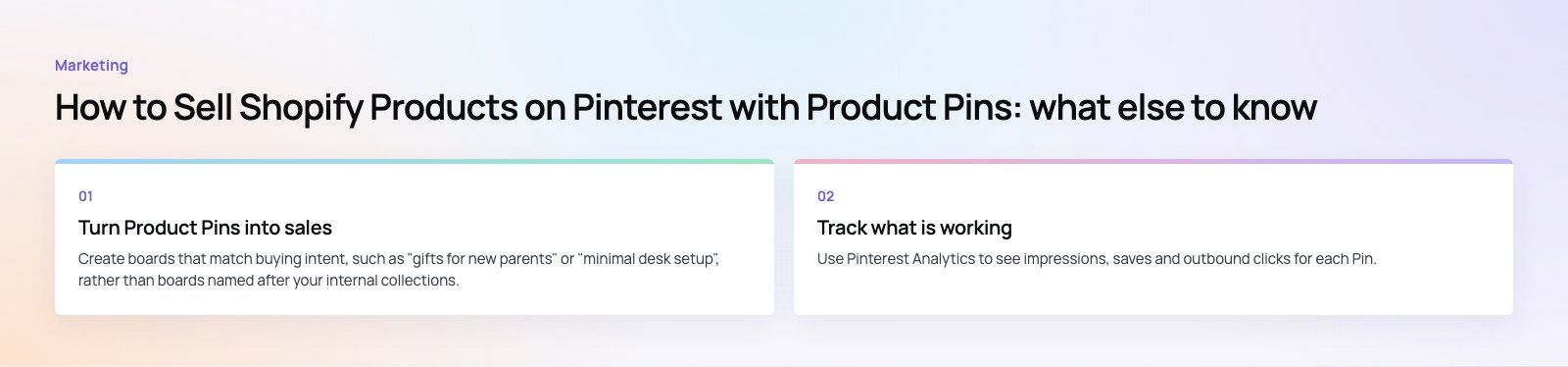 How to Sell Shopify Products on Pinterest with Product Pins: further points, a Codeeo diagram