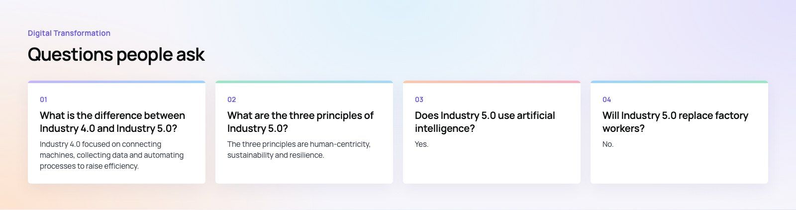 What Is Industry 5.0? Principles, Technologies and Benefits: further points, a Codeeo diagram