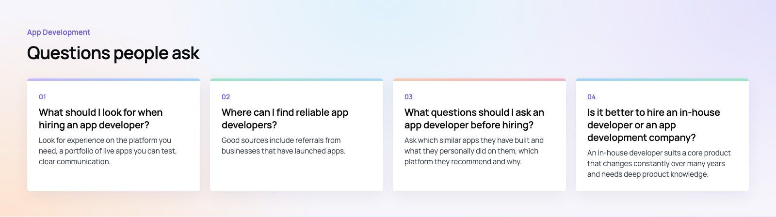 Hiring App Developers: What to Look For Before You Sign: further points, a Codeeo diagram