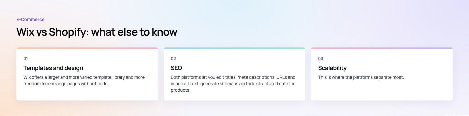 Wix vs Shopify: Which Platform Fits Your Online Store?: further points, a Codeeo diagram