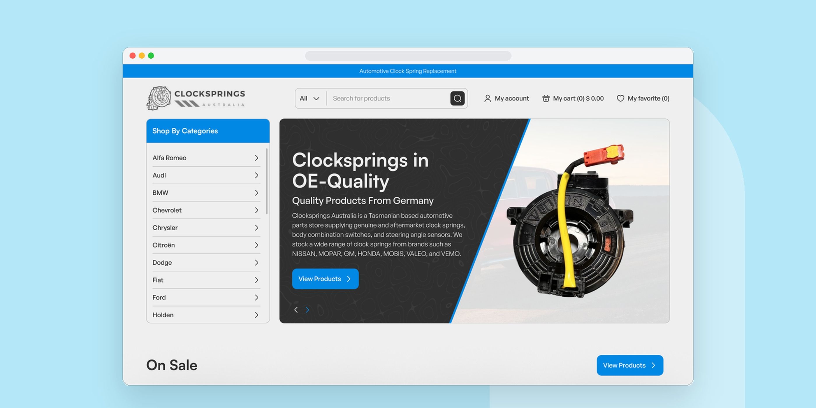 CLOCK SPRINGS AUSTRALIA project by Codeeo