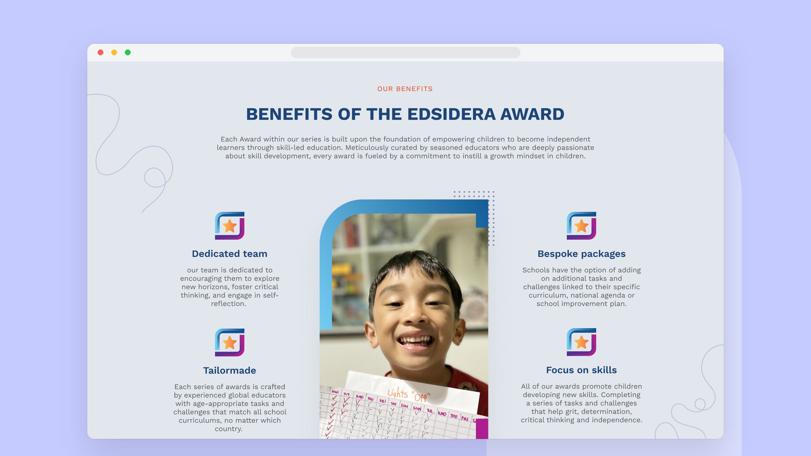 EDSIDERA: About the awards