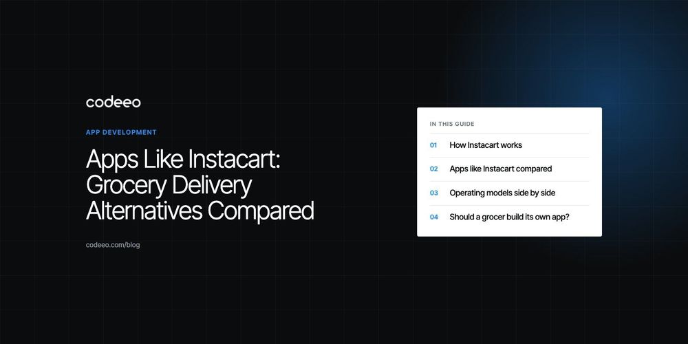 Apps Like Instacart: Grocery Delivery Alternatives Compared