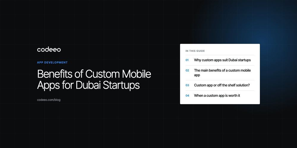 Benefits of Custom Mobile Apps for Dubai Startups