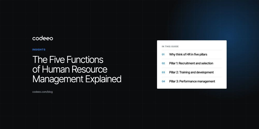 The Five Functions of Human Resource Management Explained