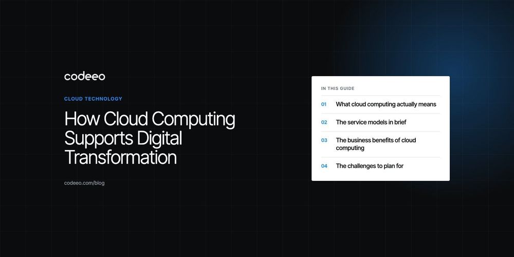 How Cloud Computing Supports Digital Transformation