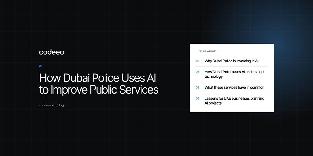 How Dubai Police Uses AI to Improve Public Services