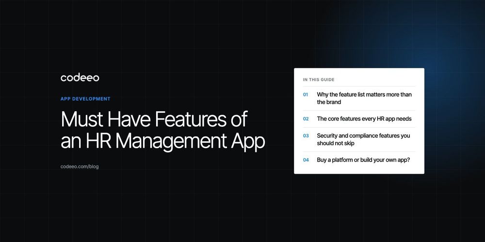 Must Have Features of an HR Management App