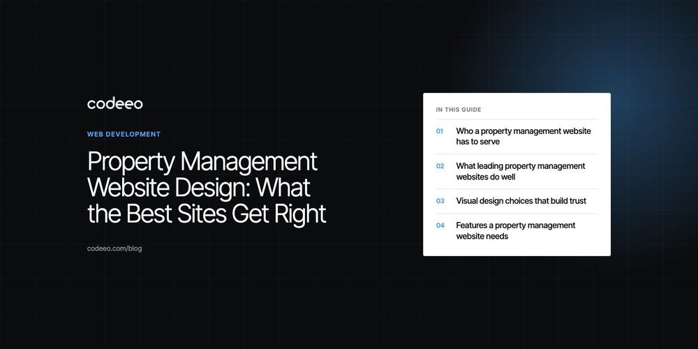 Property Management Website Design: What the Best Sites Get Right