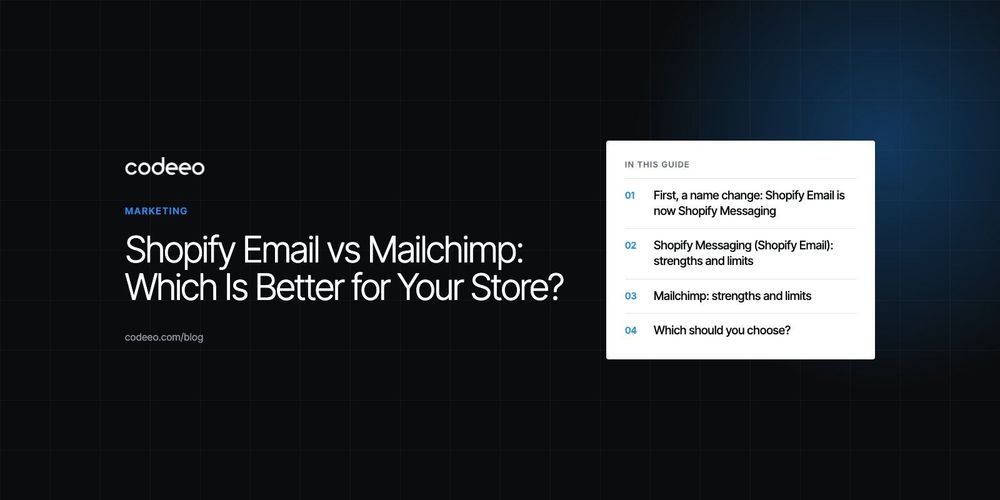 Shopify Email vs Mailchimp: Which Is Better for Your Store?