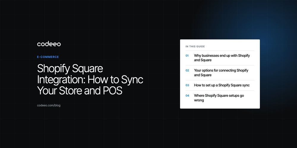 Shopify Square Integration: How to Sync Your Store and POS
