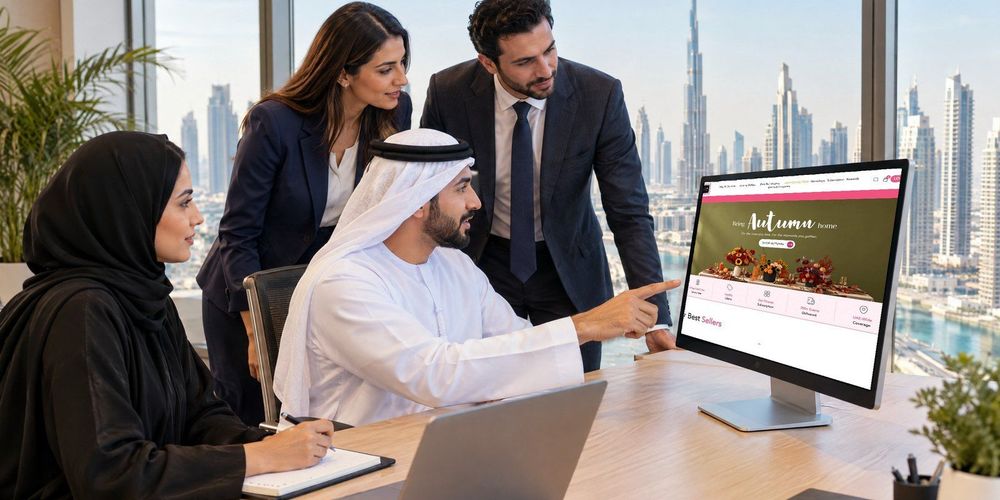Business Website Design Dubai