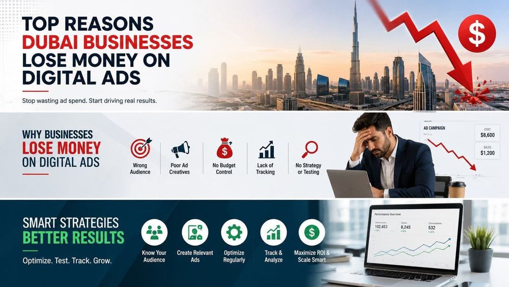 Top Reasons Dubai Businesses Lose Money on Digital Ads