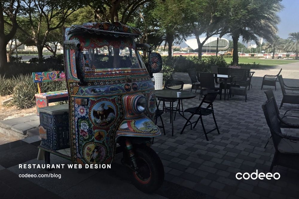 Restaurant Website Design Dubai