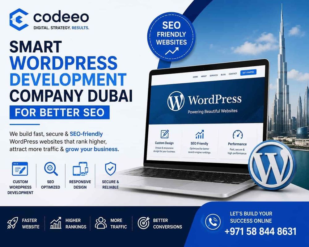 Smart WordPress Development Company Dubai For Better Seo 