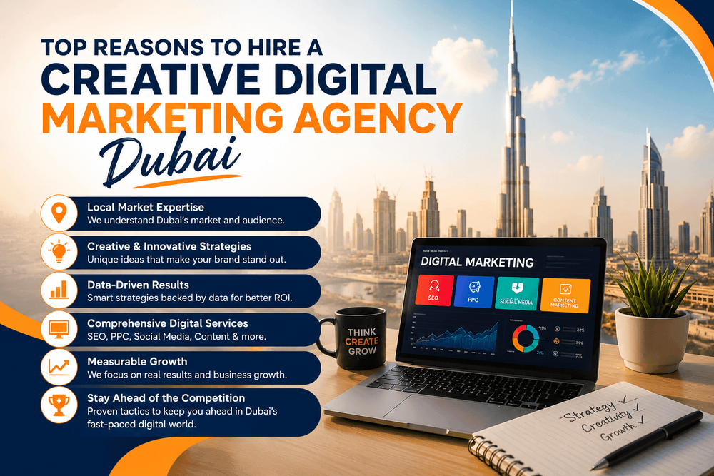 Top Reasons to Hire a Creative Digital Marketing Agency Dubai