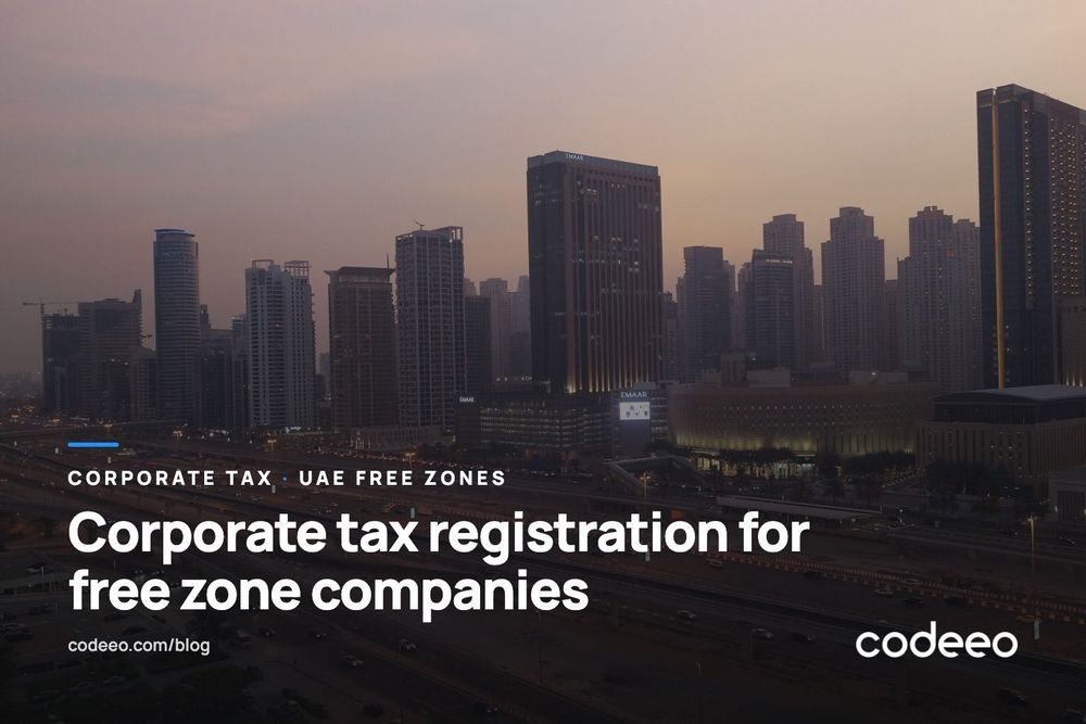 Corporate Tax Registration for Free Zone Companies in UAE 2026